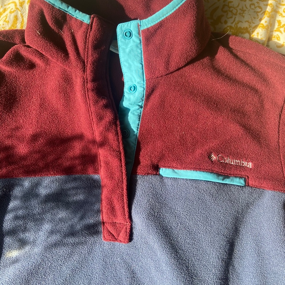 Columbia fleece ski jacket